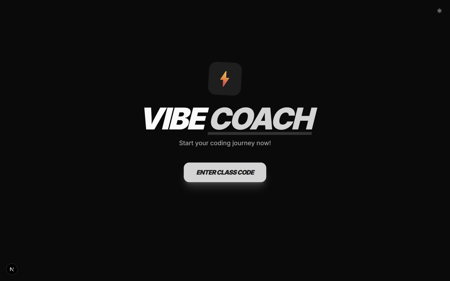 Vibe Coding Coach screenshot